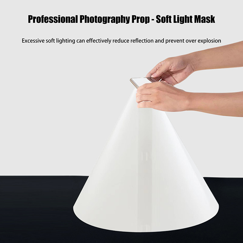 Photography Lighting For Jewelry - Fotografia portátil Light Softbox, difusor cônico,