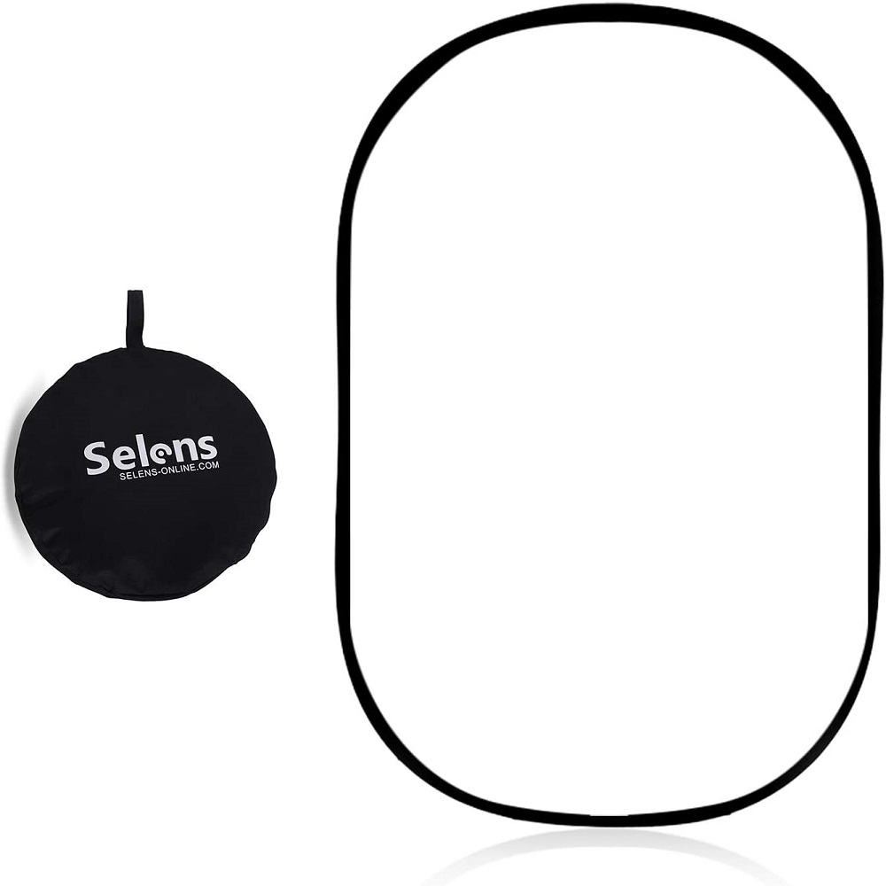 Photography Lighting Diffuser - Selens branco difusor de luz dobrável