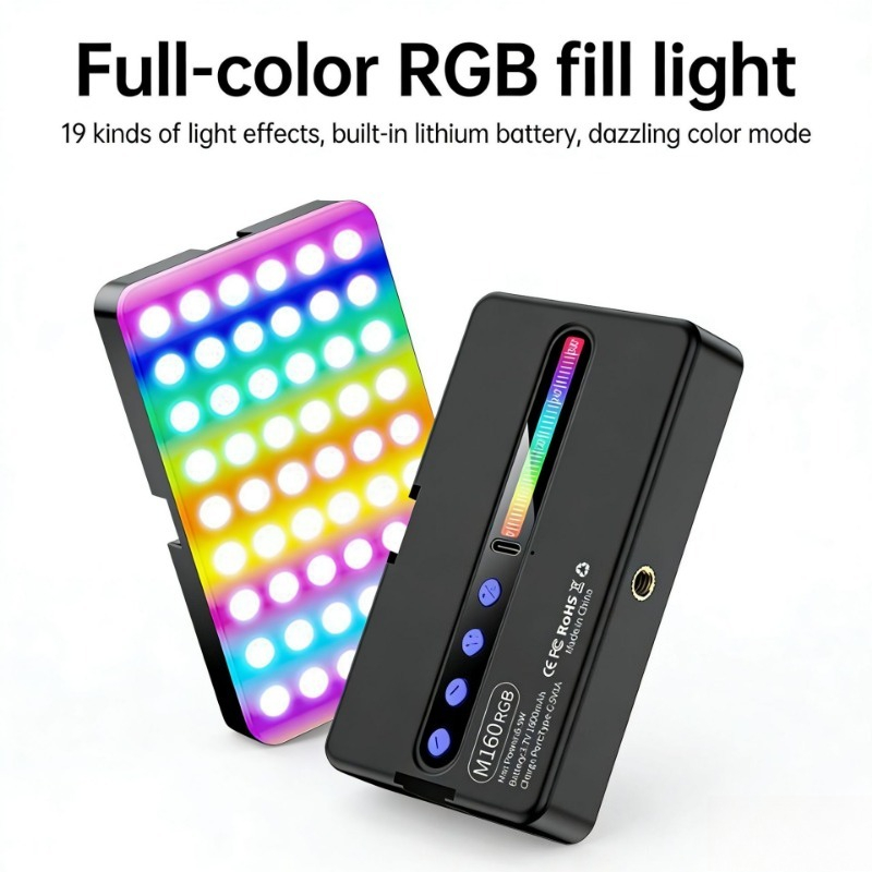 Photography Mobile Lighting - Luz de Preenchimento Portátil para Fotografia,