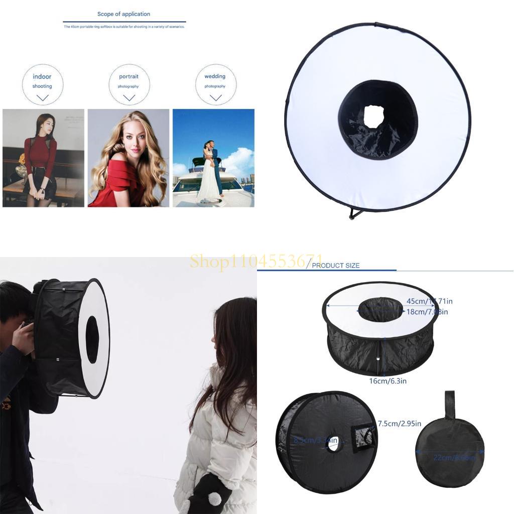 Lighting In Photography For Beginners - Preço Especial Softbox luz dobrável 45cm,