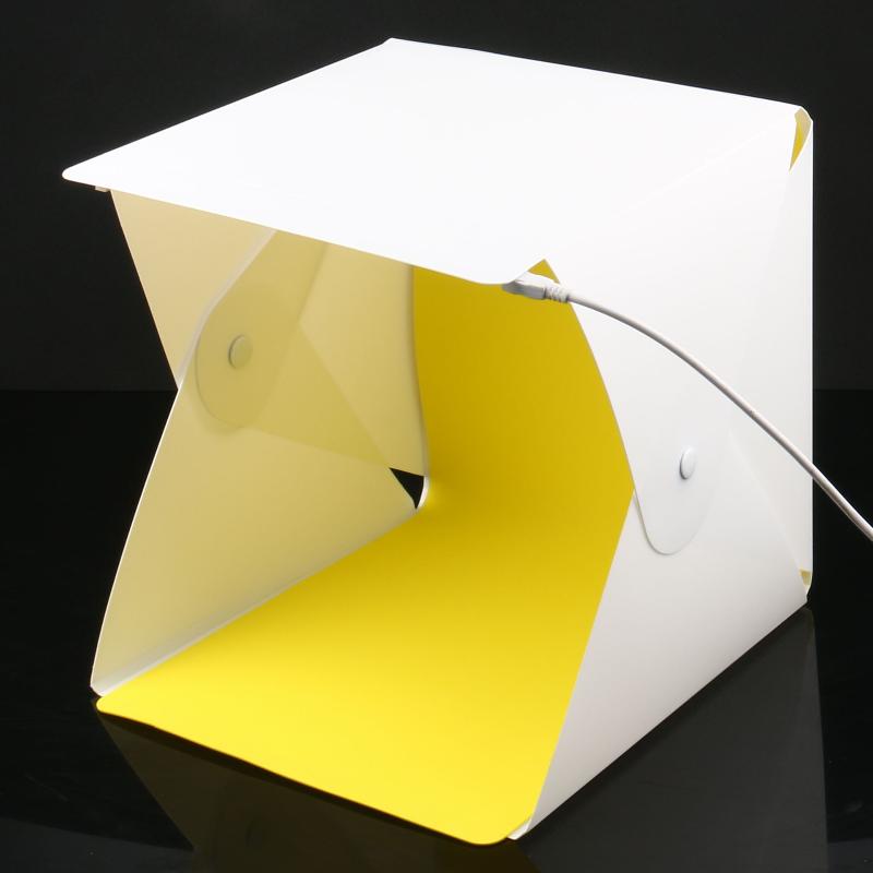 Photography Lighting Setup - Caixa de Luz LED Portátil para