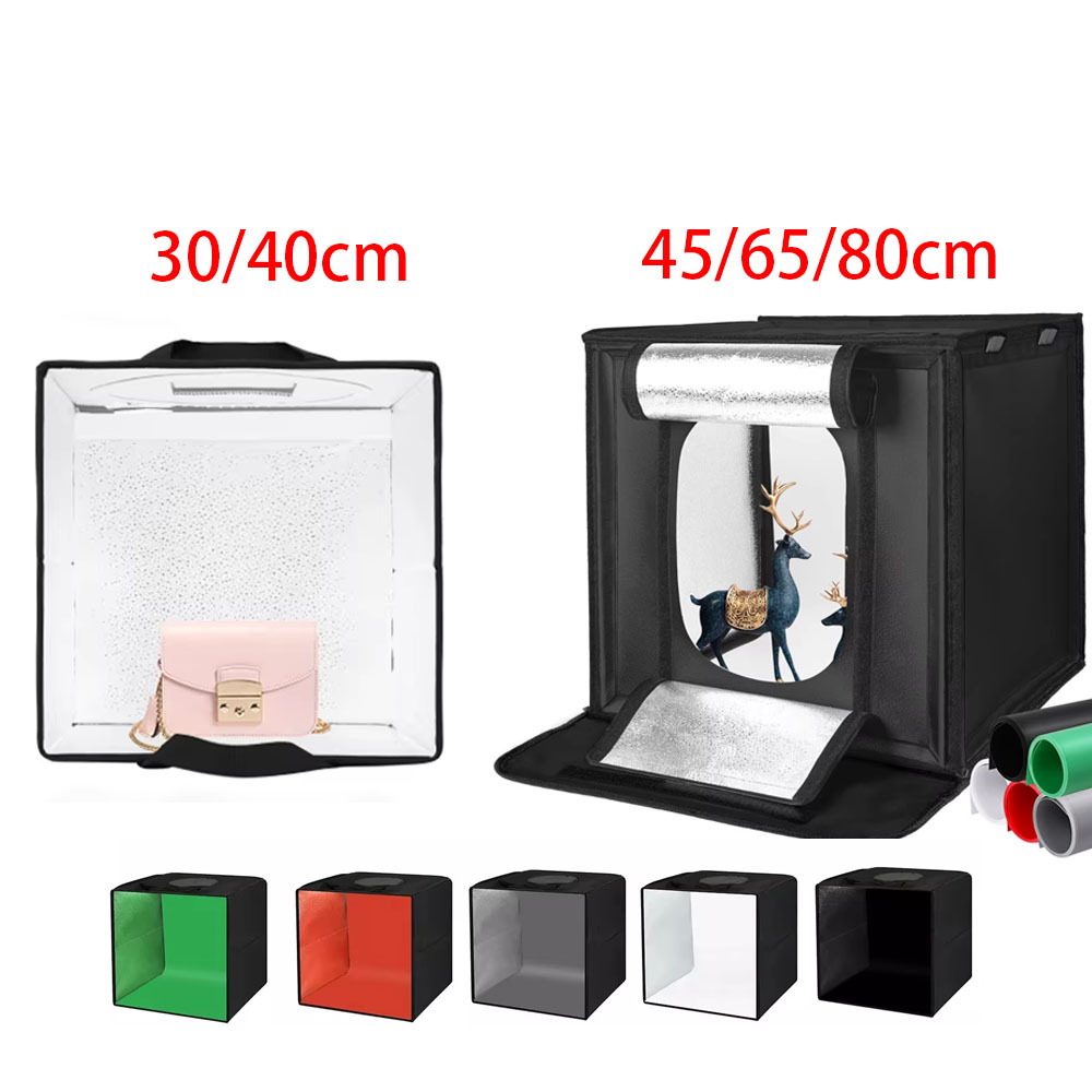 Photography Lighting Setup - 30/40/45 65 80cm fotografia tenda foto