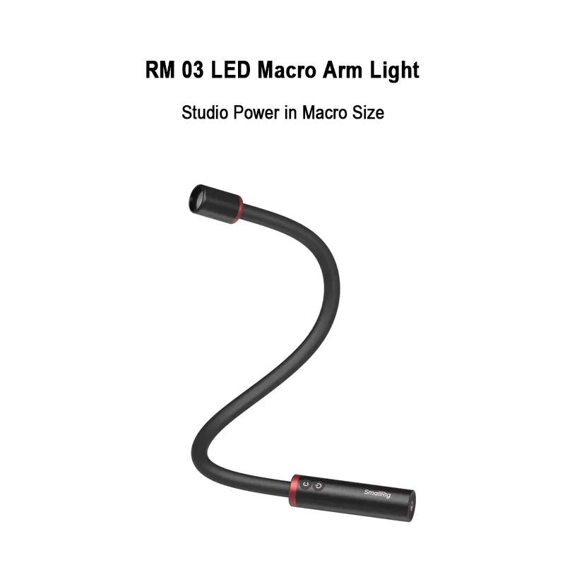 Photography Lighting For Jewelry - Luz LED Macro SmallRig RM-03 para