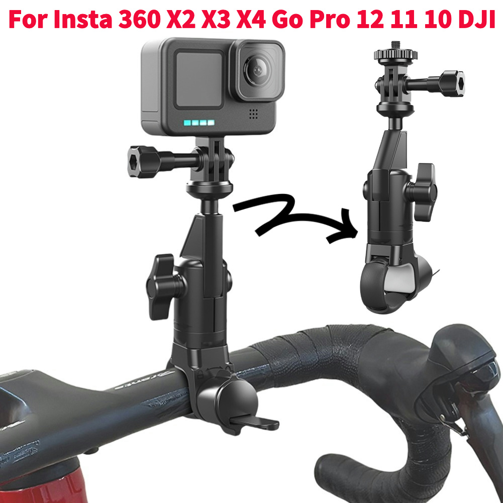 Insta360 Camera X4 - Motocicleta e bicicleta guiador titular, bicicleta