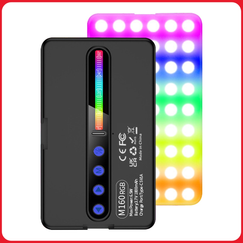 Photography Lighting Type - Luz de Vídeo LED RGB de
