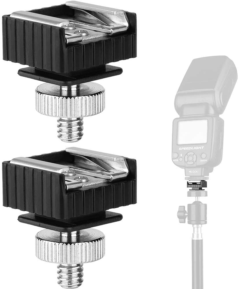 Photography Lighting Type - Sapato Cold Shoe Mount Adapter, Acessórios