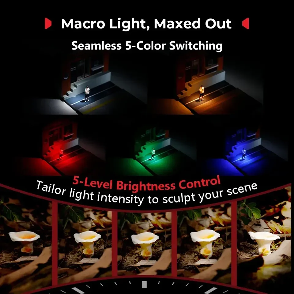 Para smallrig RM-03 3w led mac - Photography Lighting For Jewelry avaliação e preço
