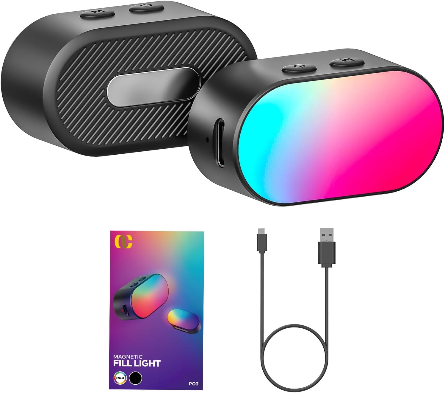 Aochuan mini rgb luz de preenc - Photography Lighting Patterns avaliação e preço