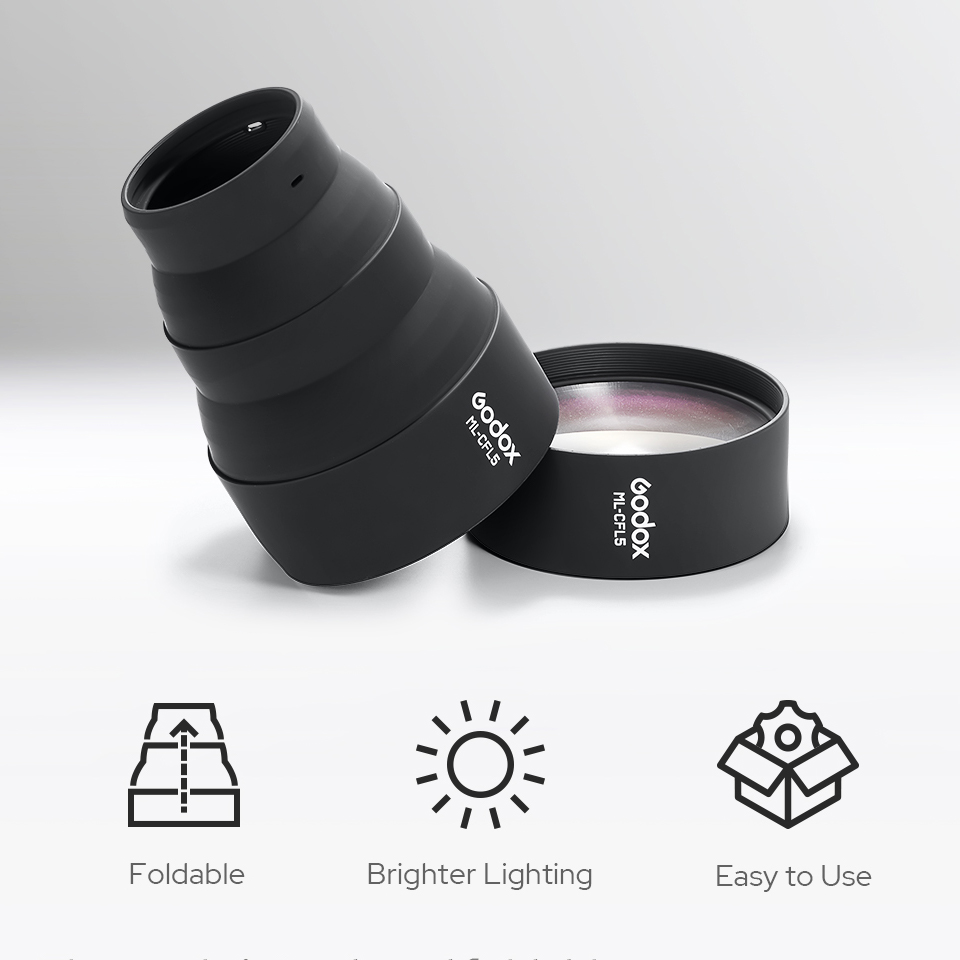 Acessório de Fotografia Godox  - Fresnel Lens Attachment avaliação e preço
