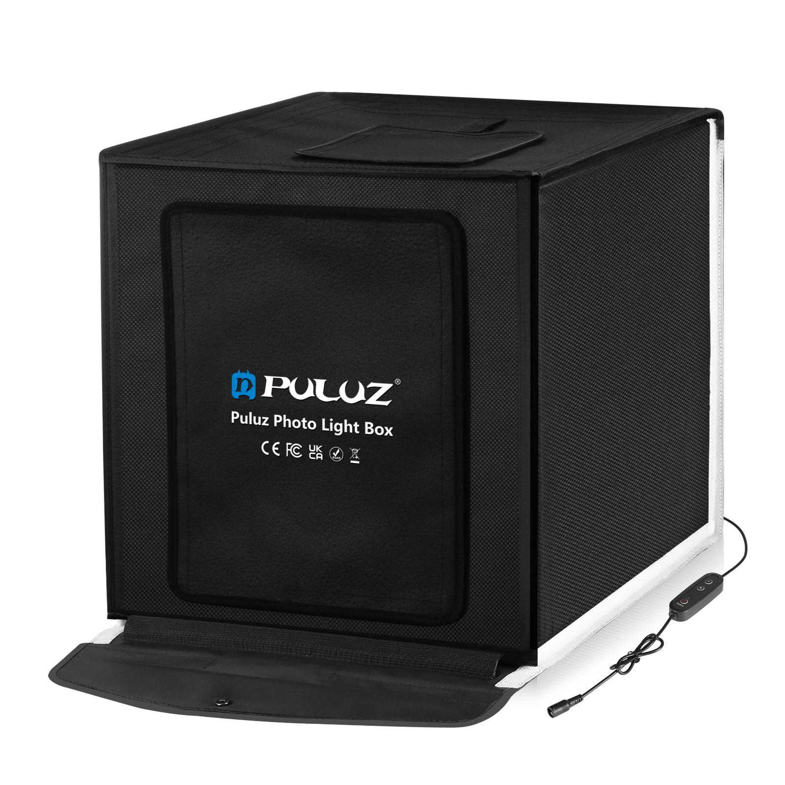 Puluz 40cm caixa de estúdio fo - Photography Lighting Kit With Backdrop avaliação e preço