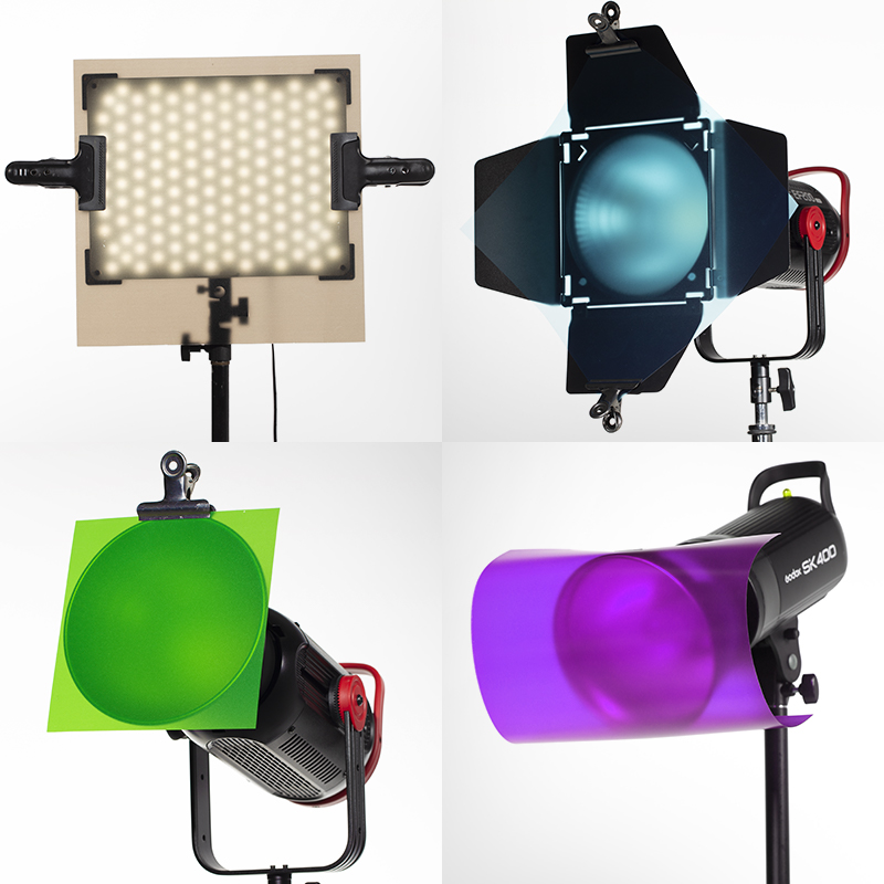 Filme de Filtro de Cor + Bolsa - Photography Lighting Setup avaliação e preço