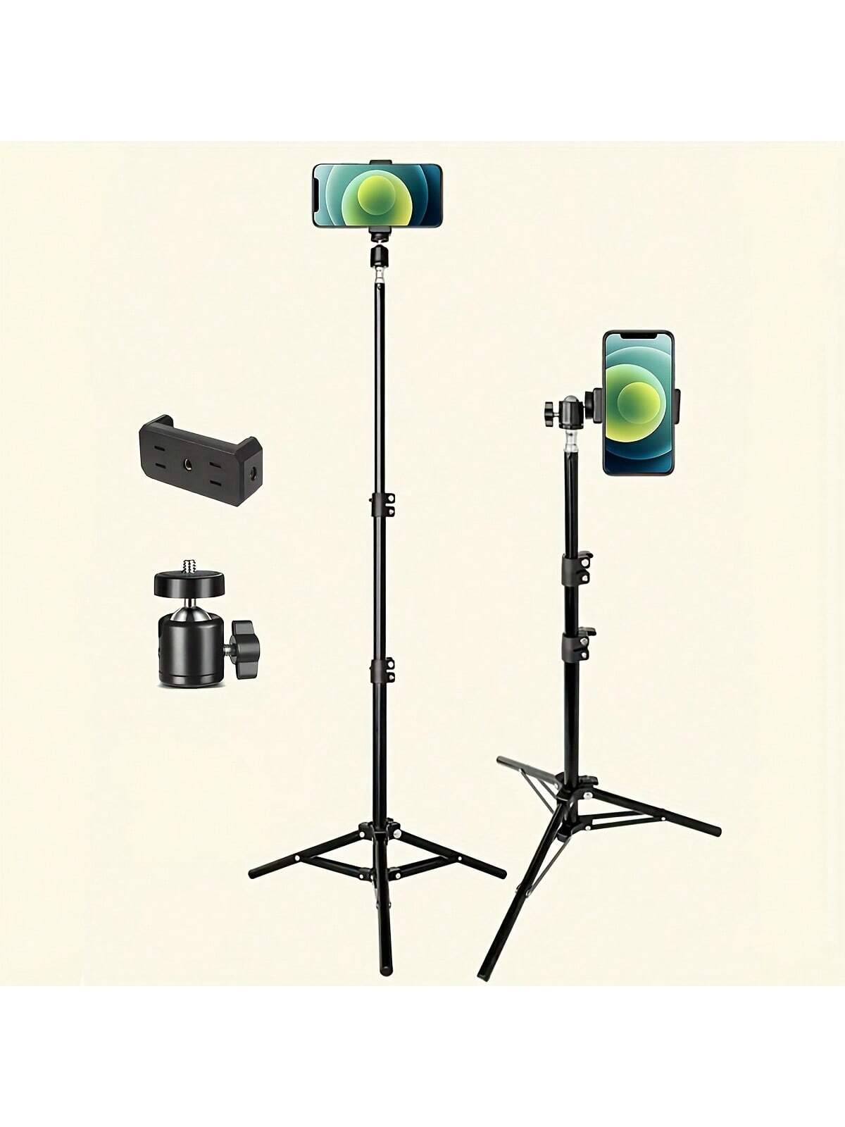 Tripé de chão para fotografia, - Photography Mobile Lighting avaliação e preço
