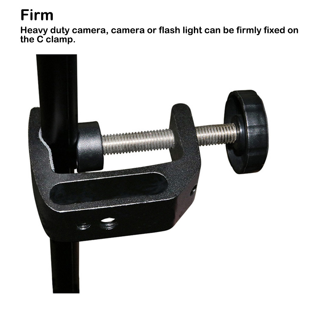 Braçadeira em forma de c, liga - Photography Lighting Type avaliação e preço
