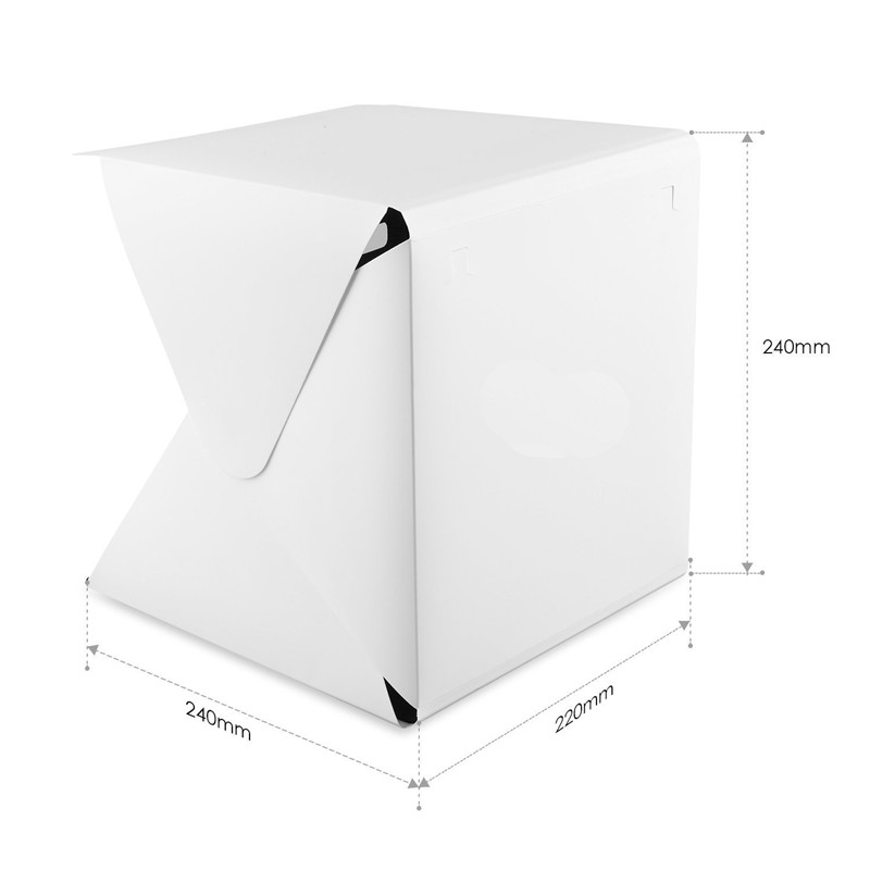 Estúdio Fotográfico Portátil M - Photography Lighting Kit With Backdrop avaliação e preço