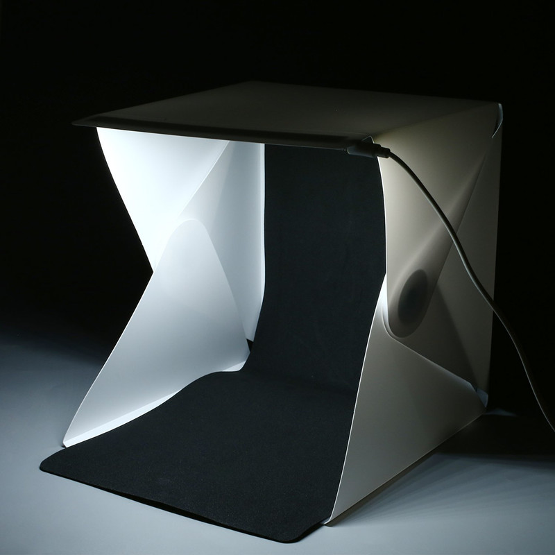 Estúdio Fotográfico Portátil M - Photography Lighting Kit With Backdrop avaliação e preço