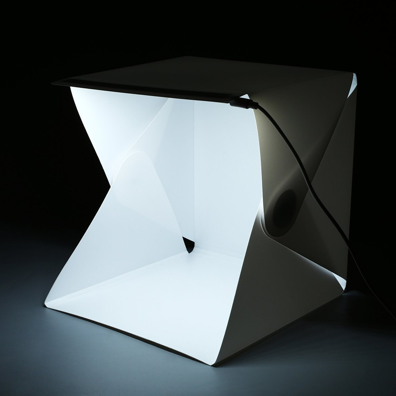 Estúdio Fotográfico Portátil M - Photography Lighting Kit With Backdrop avaliação e preço
