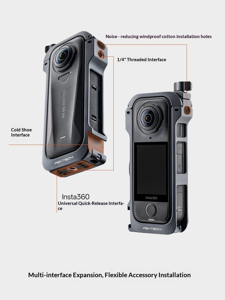 PGYTECH Gaiola de Câmera para  - Insta360 Camera X4 avaliação e preço