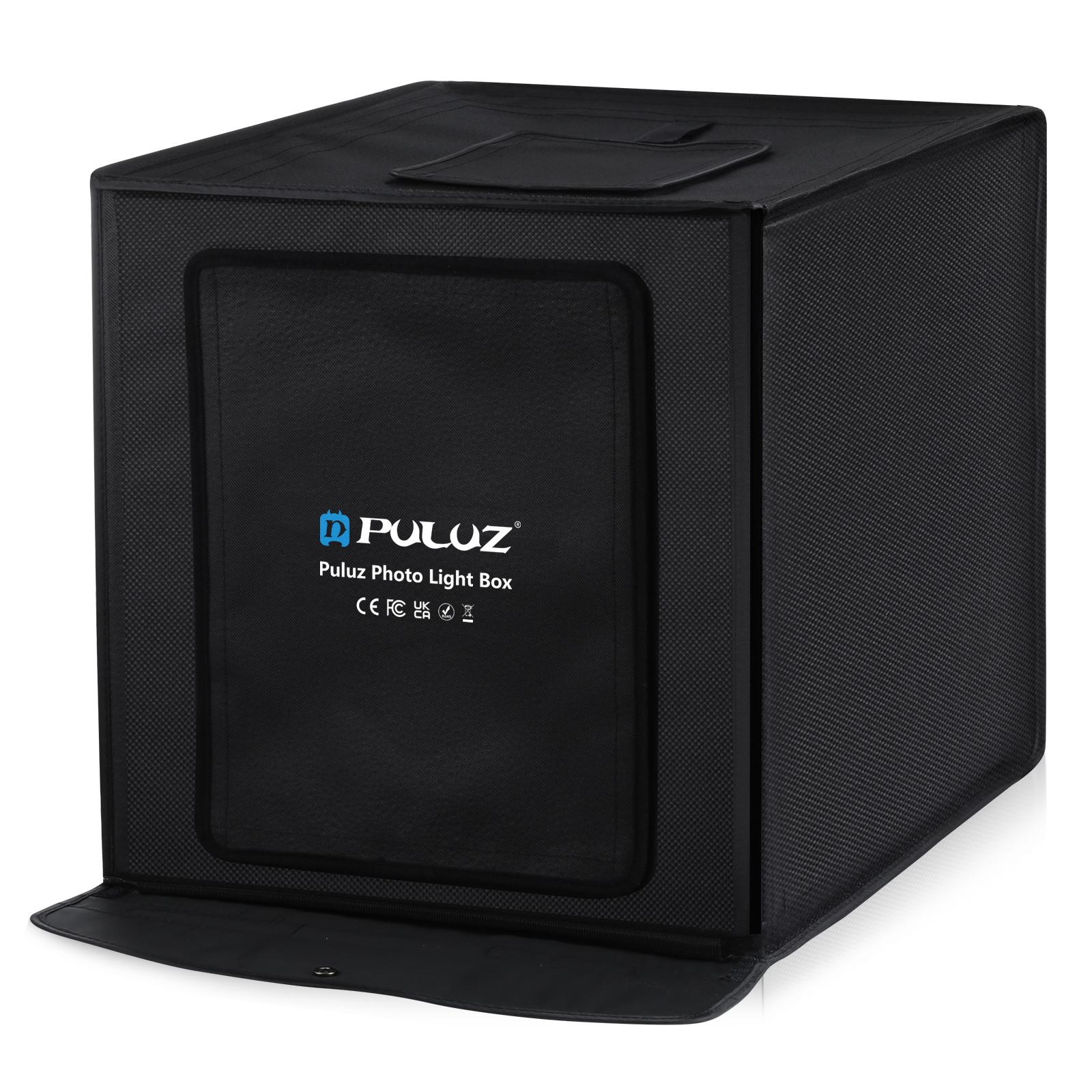 Puluz 60cm caixa de luz de est - Photography Lighting Kit With Backdrop avaliação e preço