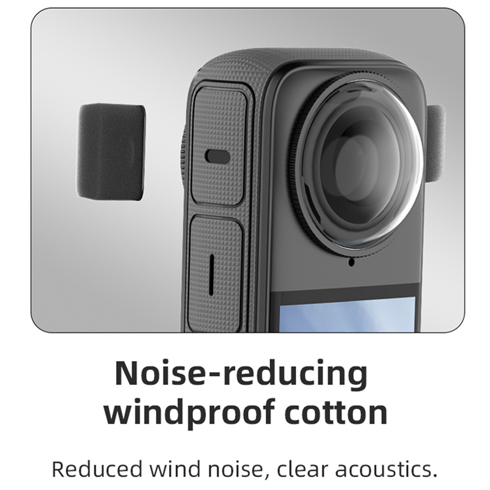 6 pçs microfone pára-brisas pa - Insta360 Camera X4 avaliação e preço