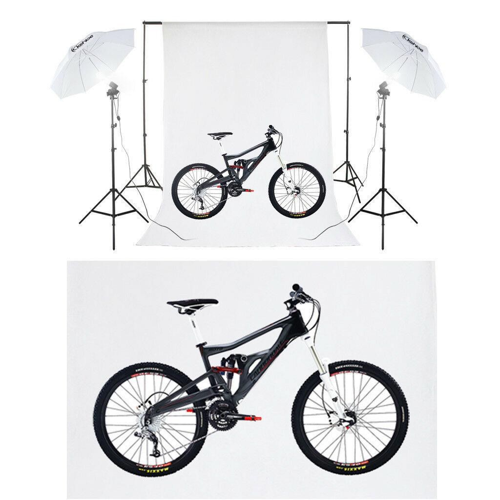 Kit de Iluminação para Estúdio - Photography Lighting Kit With Backdrop avaliação e preço